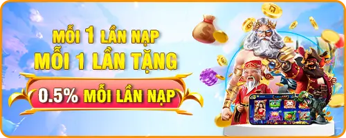 mỗi lần nạp mỗi lần tặng