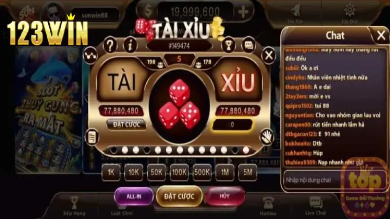 Tải game tài xỉu